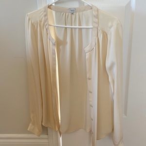 Aritzia t babaton 100% Silk blouse